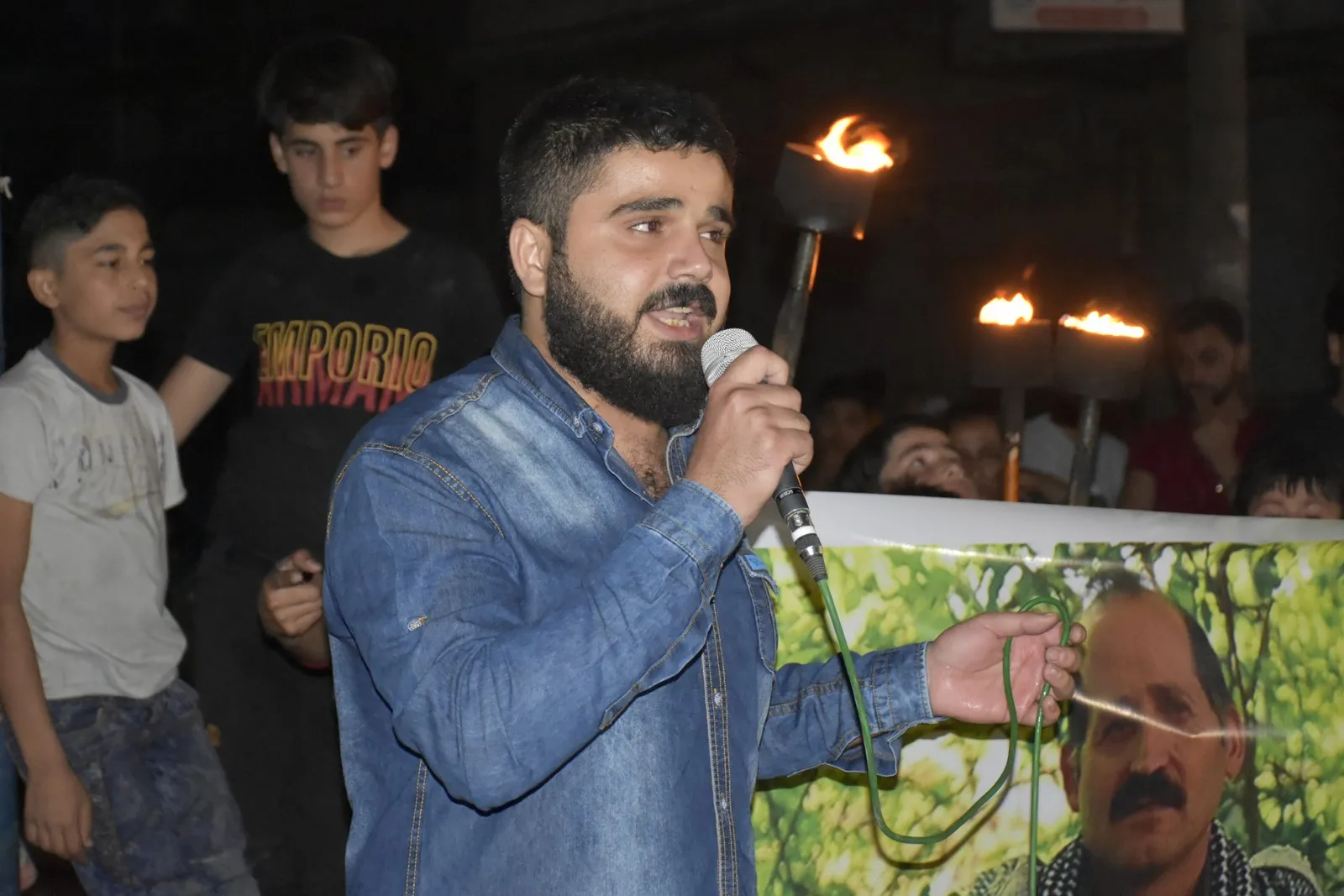 شبيبة حلب يستذكرون الشهيد قاسم آنكين ويستنكرون الهجمات التركية