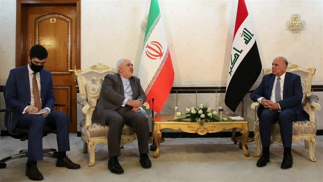 ​​​​​​​بغداد خلال استقبال ظريف: نريد علاقات متوازنة مع دول الجوار