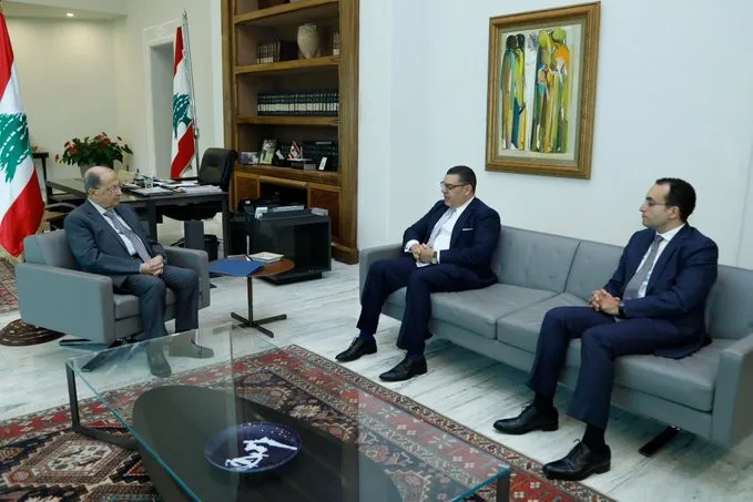 عون يتلقى رسالة من السيسي: مستعدون لبذل كل جهد لمساعدة لبنان