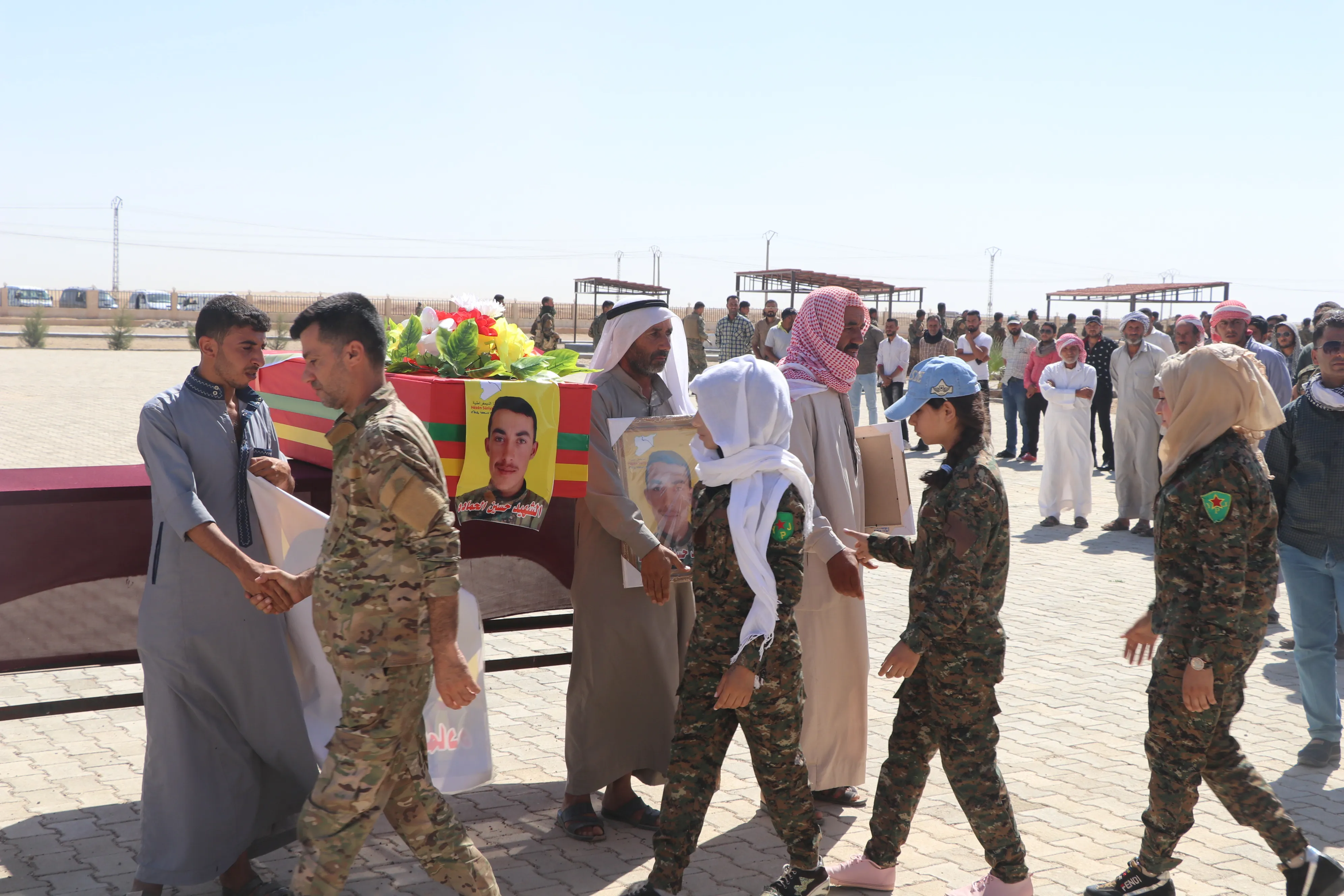الشدادي تشيع أحد أبنائها