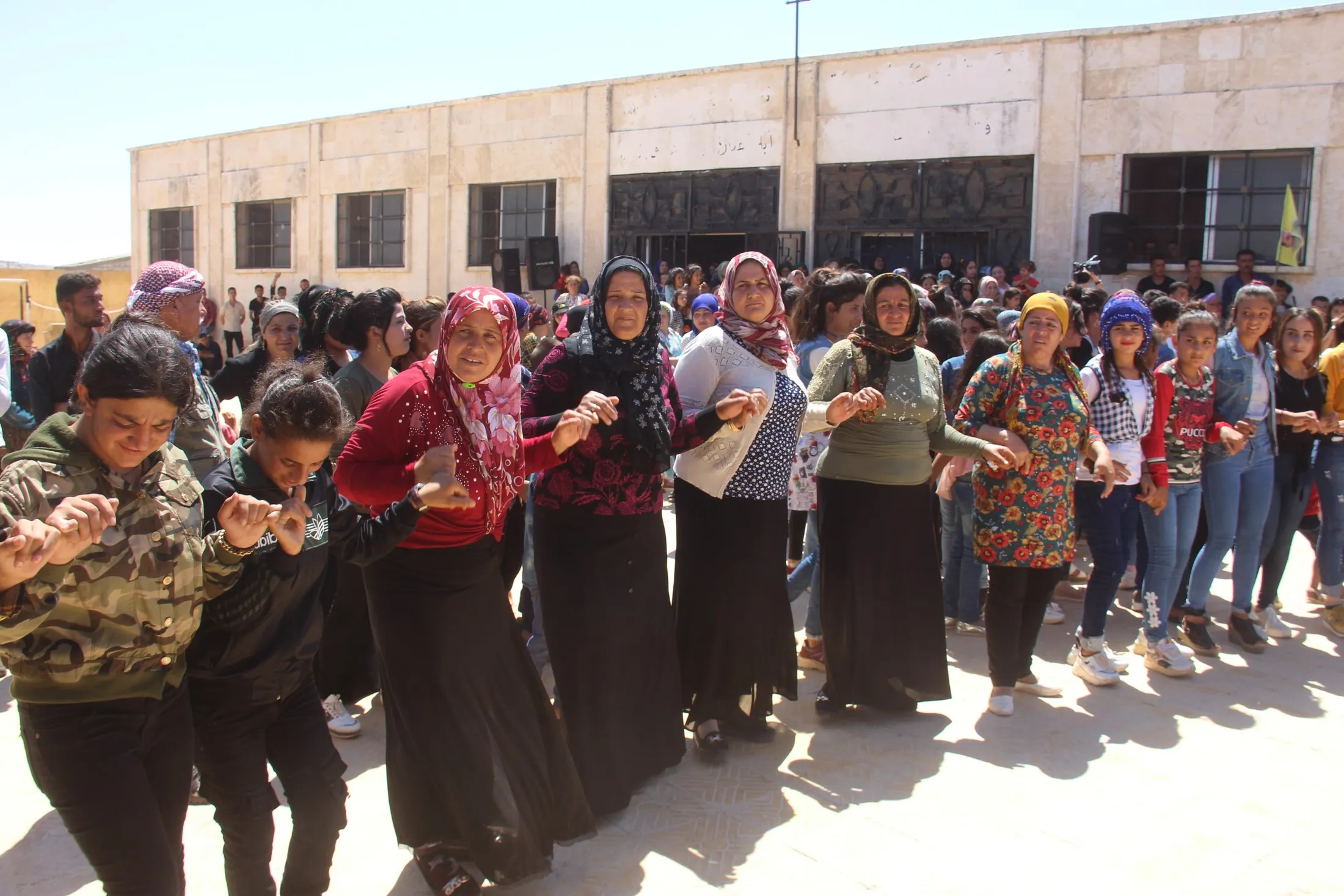 احتفالية في شيراوا بمناسبة ذكرى انطلاقة ثورة روج آفا