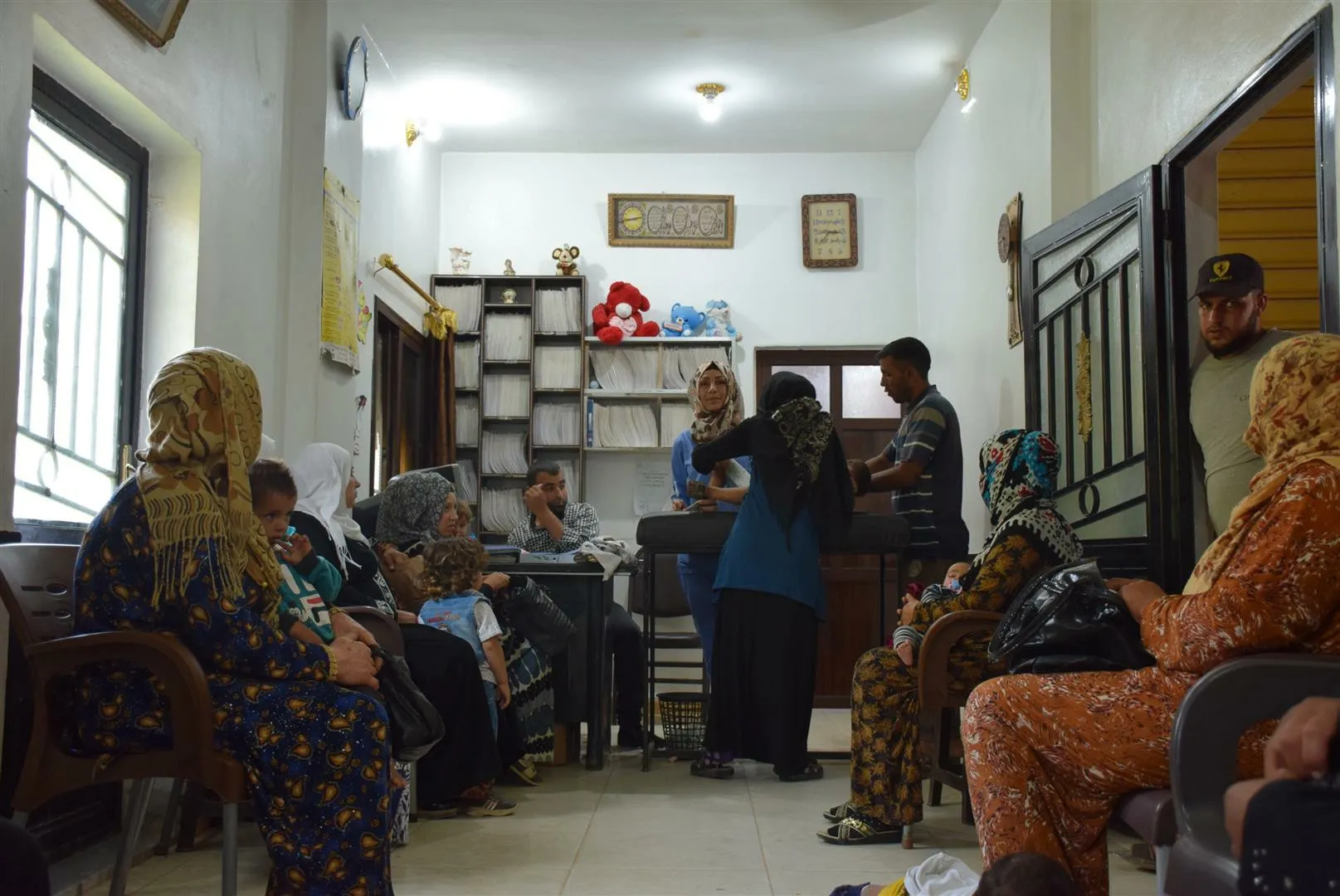 تل تمر... معاناة وأمراض الأطفال بسبب درجات الحرارة