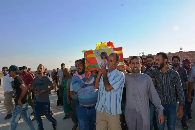تشييع جثمان الشّهيد رياض الكعود إلى مثواه الأخير في ناحية تربه سبيه