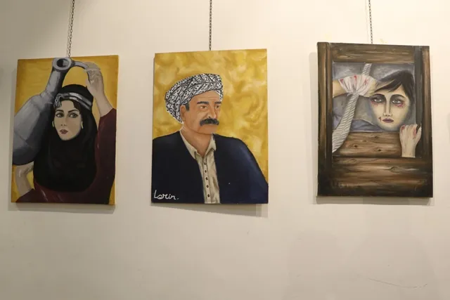 ​​​​​​​حركة ميزوبوتاميا للثقافة والفنّ تقيم معرضاً للرسم والأعمال اليدوية في قامشلو