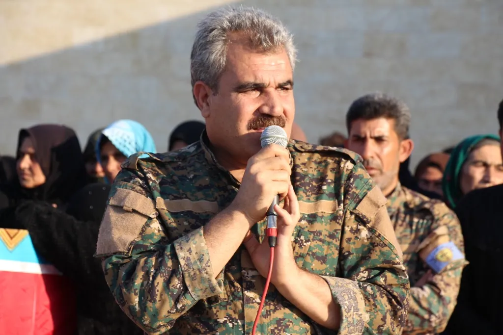 ​​​​​​​مراسم تشييع الشّهيد محمد خلف العثمان في منبج