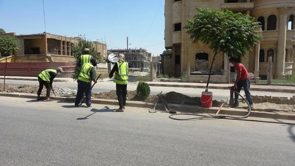البدء بتنفيذ المشاريع الخدمية للربع الثاني من العام الحالي في الرقة