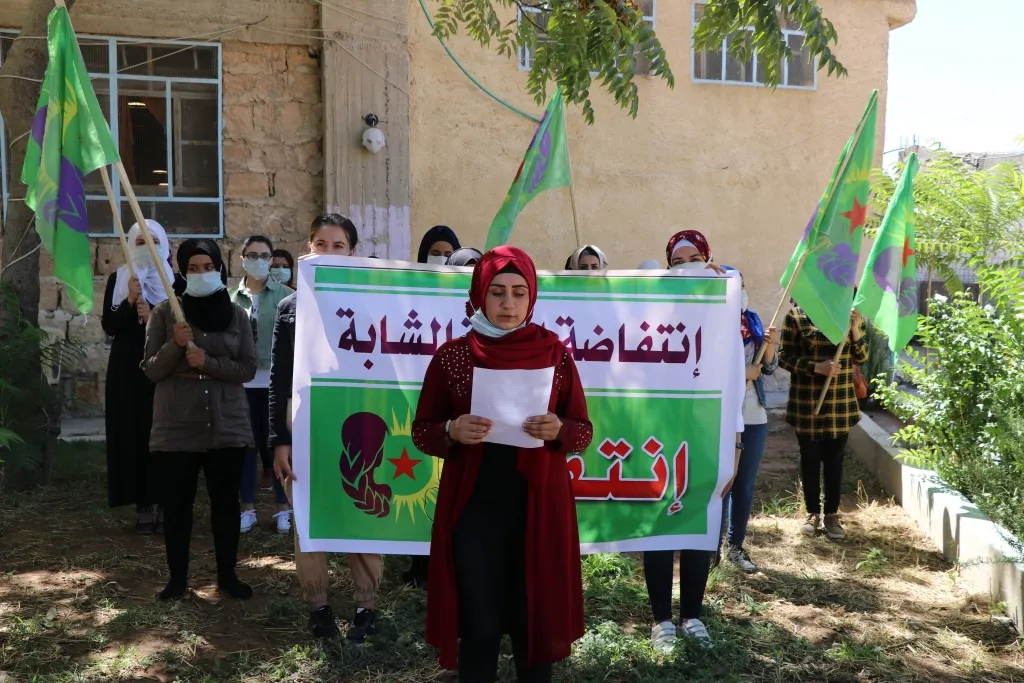 ​​​​​​​في منبج.. إعلان عن حملة" انتفاضة المرأة الشابة... انتقام"