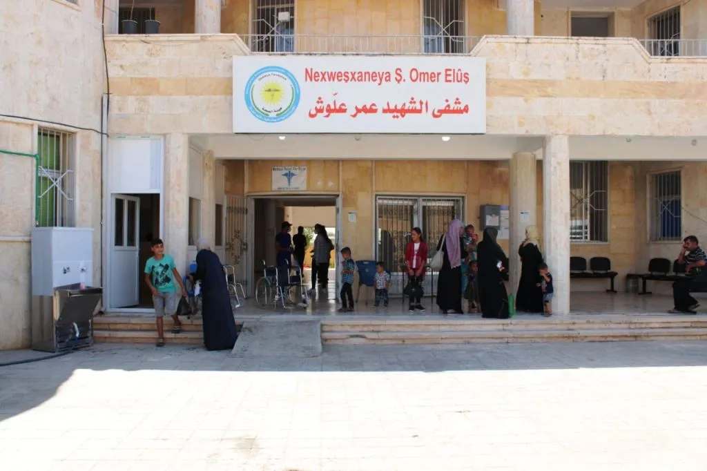 ​​​​​​​مشفى عمر علوش يفتتح قسمًا للحجر الصحي
