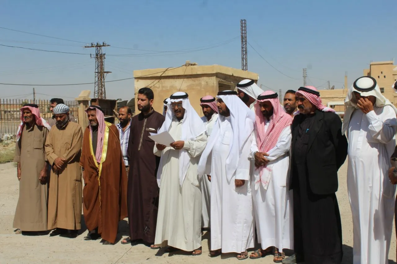 شيوخ ووجهاء الشدادي... الاغتيالات هدفها العبث بأمن المنطقة