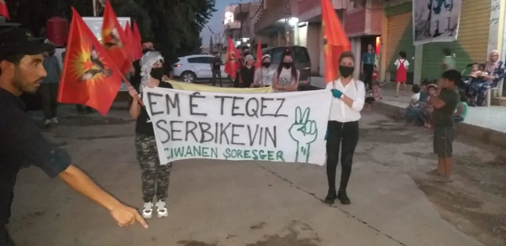 تحت شعار "سننتصر" شبيبة شمال وشرق سوريا تطلق حملة لتصعيد النضال ضد الاحتلال