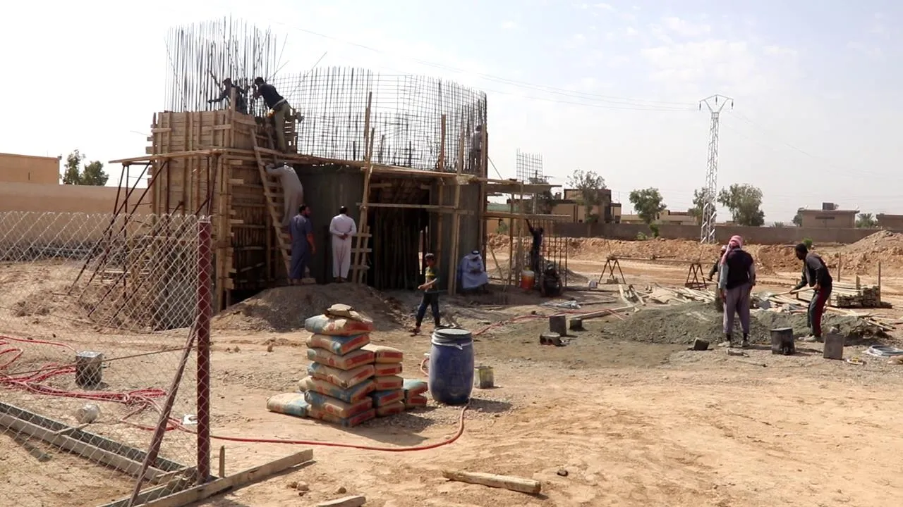 أيام قليلة وتدخل محطة تصفية مياه الصعوة بريف دير الزور في الخدمة