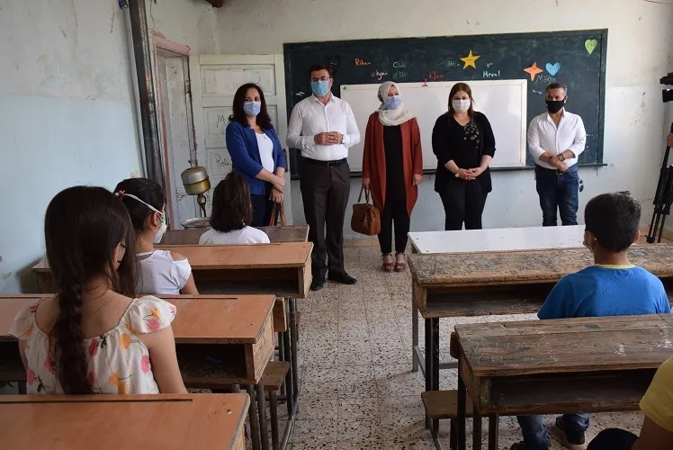 جولة للاطلاع على جهوزية المدارس والتدابير المتخذة في إقليم الجزيرة