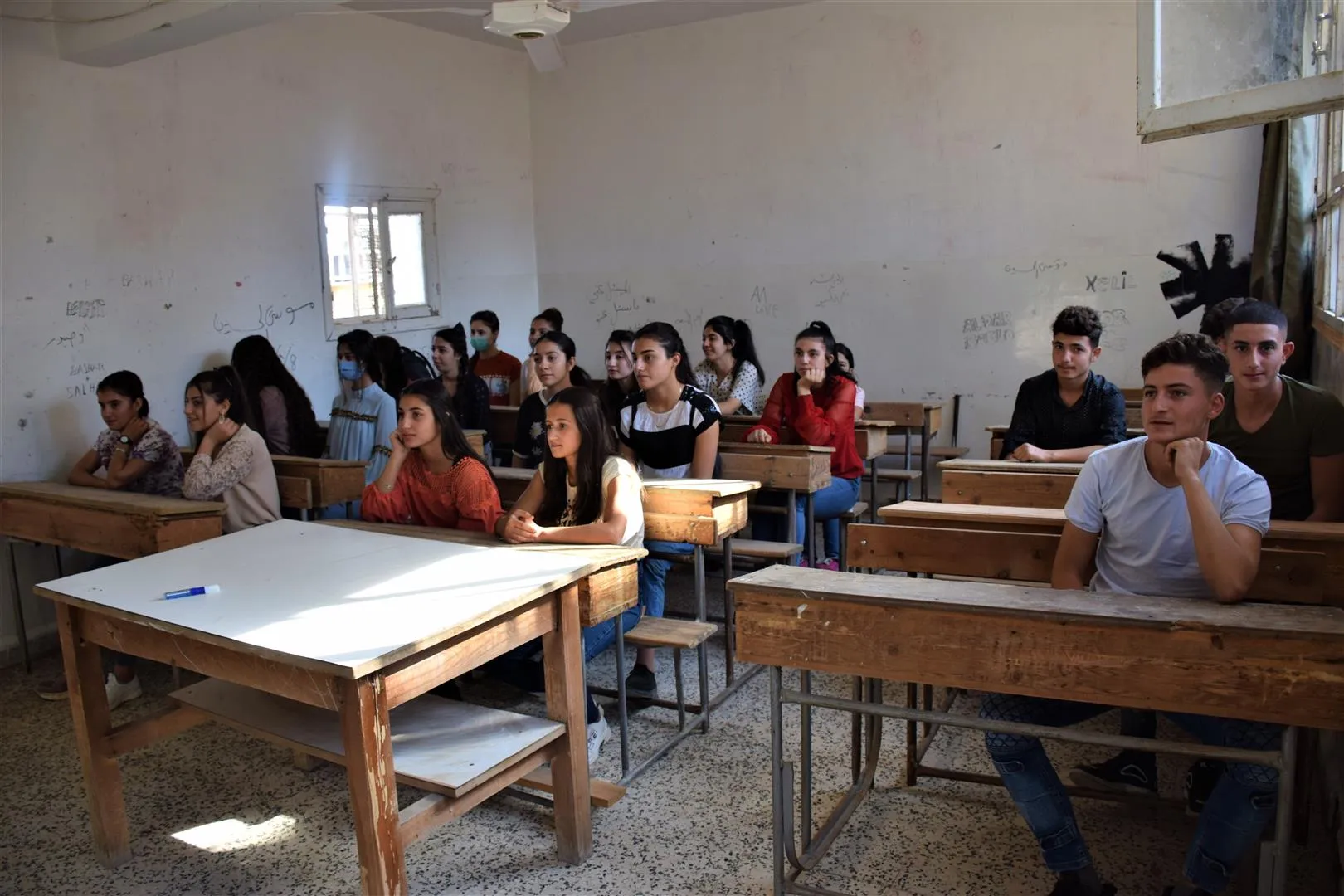 مدارس الحسكة التي كانت تأوي المُهجّرين تعود لاستقبال الطلبة