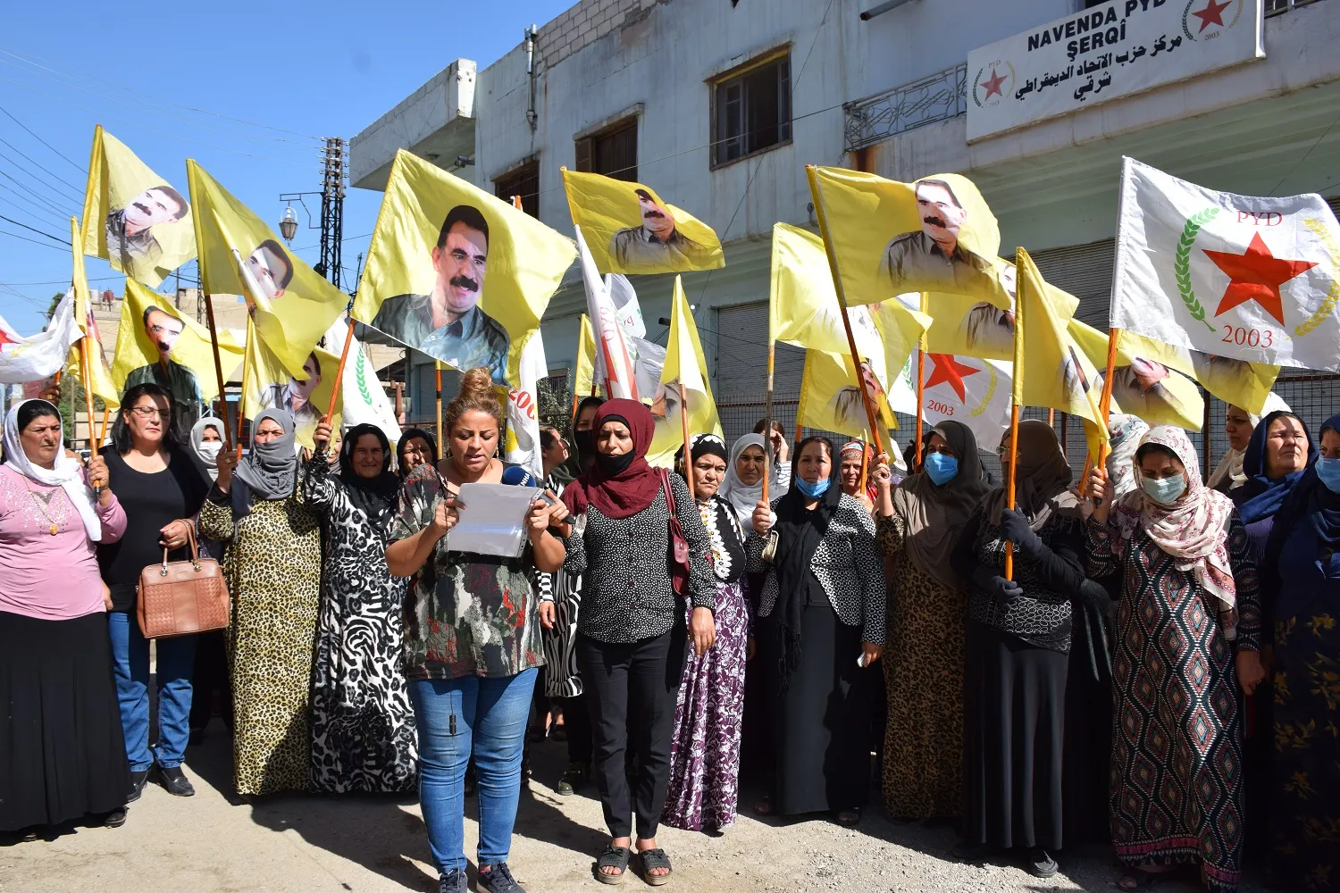​​​​​​​المرأة في PYD تستنكر الجرائم المرتكبة بحق المرأة