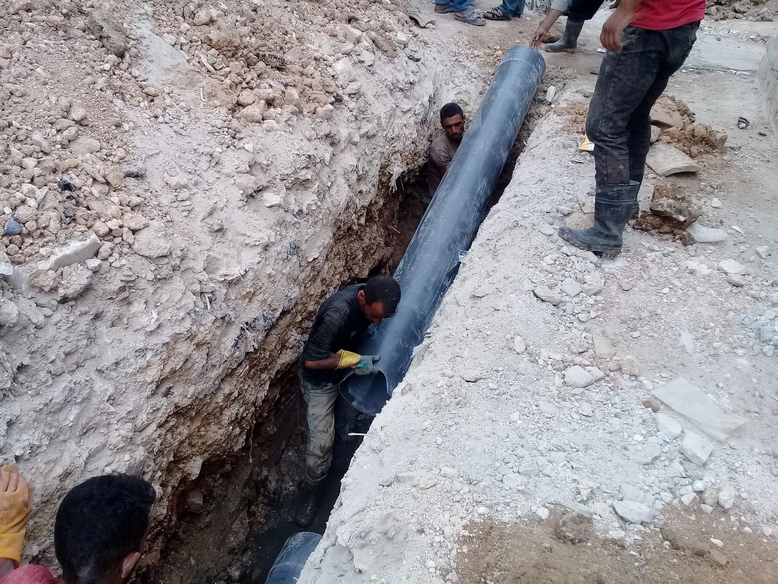 ​​​​​​​بلديات الشعب تنفذ مشاريع خدمية عديدة في تل حميس وحي الشيخ مقصود