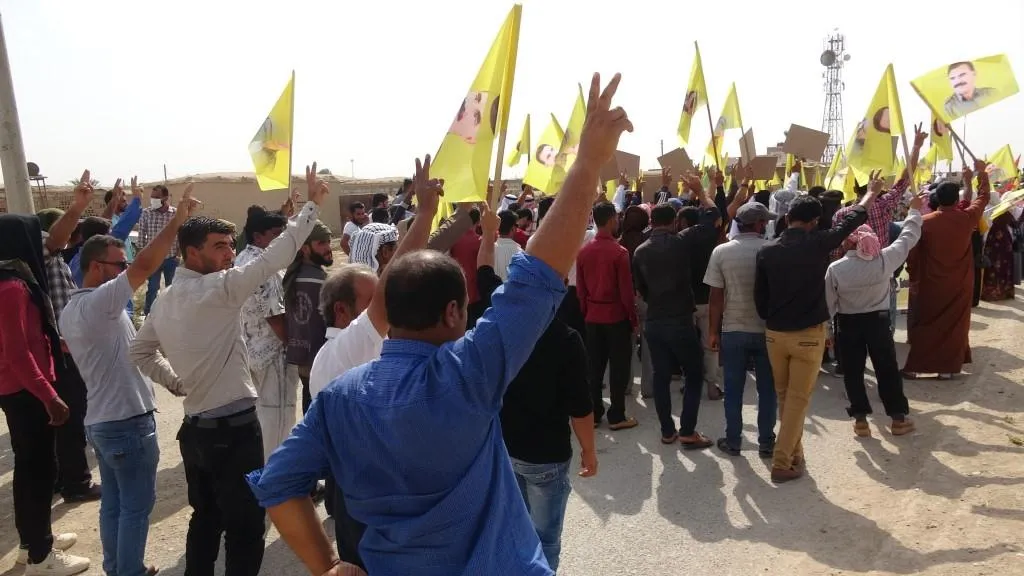 أهالي جزعة يؤكدون على استمرار النضال في وجه المخططات التركية 