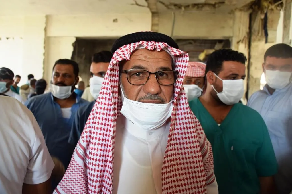 ​​​​​​​بمبادرة شعبية أهالي بلدة هجين ينظفون المشفى العام والوحيد في المنطقة
