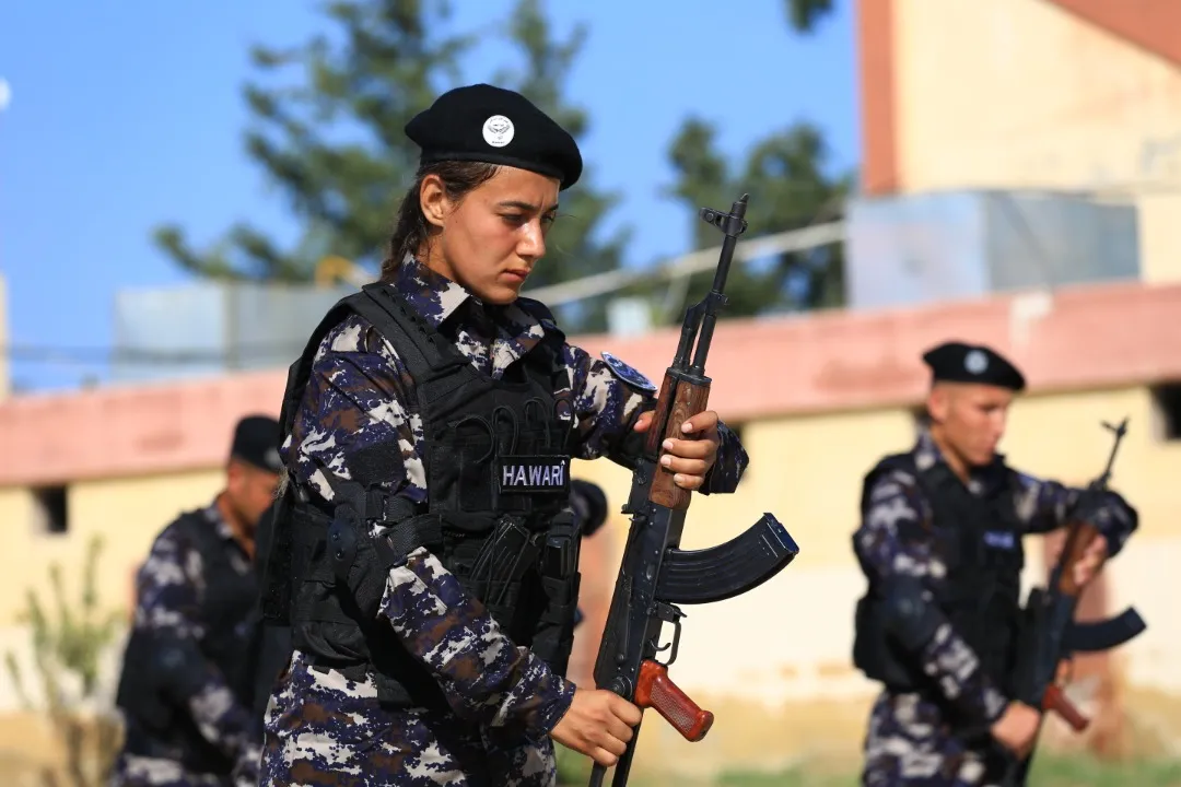 تخريج الدورة الـ 5 لقوى النجدة في إقليم الرقة