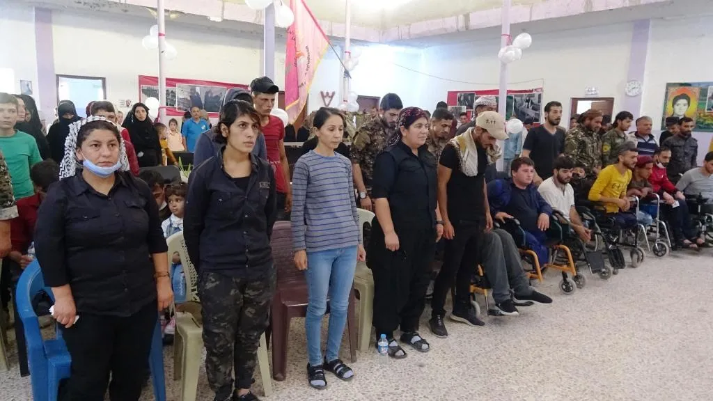 فعاليّة ترفيهيّة لجرحى الحرب في الرّقّة