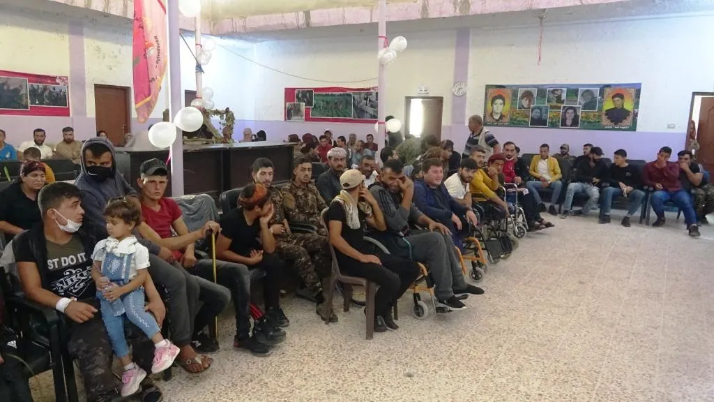 فعاليّة ترفيهيّة لجرحى الحرب في الرّقّة