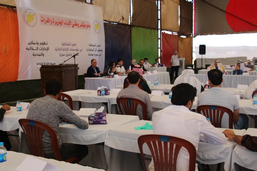 ​​​​​​​اختتام الندوة الحوارية في منبج بتأكيد أن مشروع الإدارة الذاتية مفتاح حلول أزمات المنطقة
