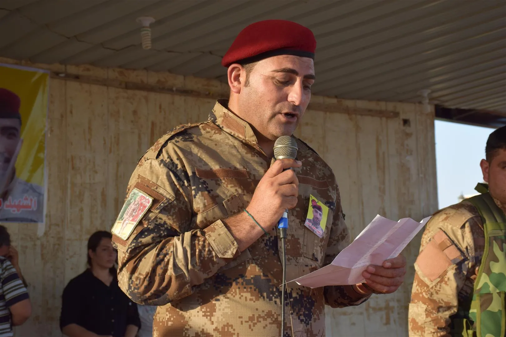 أهالي الحسكة يشيّعون جثمان الشّهيد محمد الحسن إلى مثواه الأخير