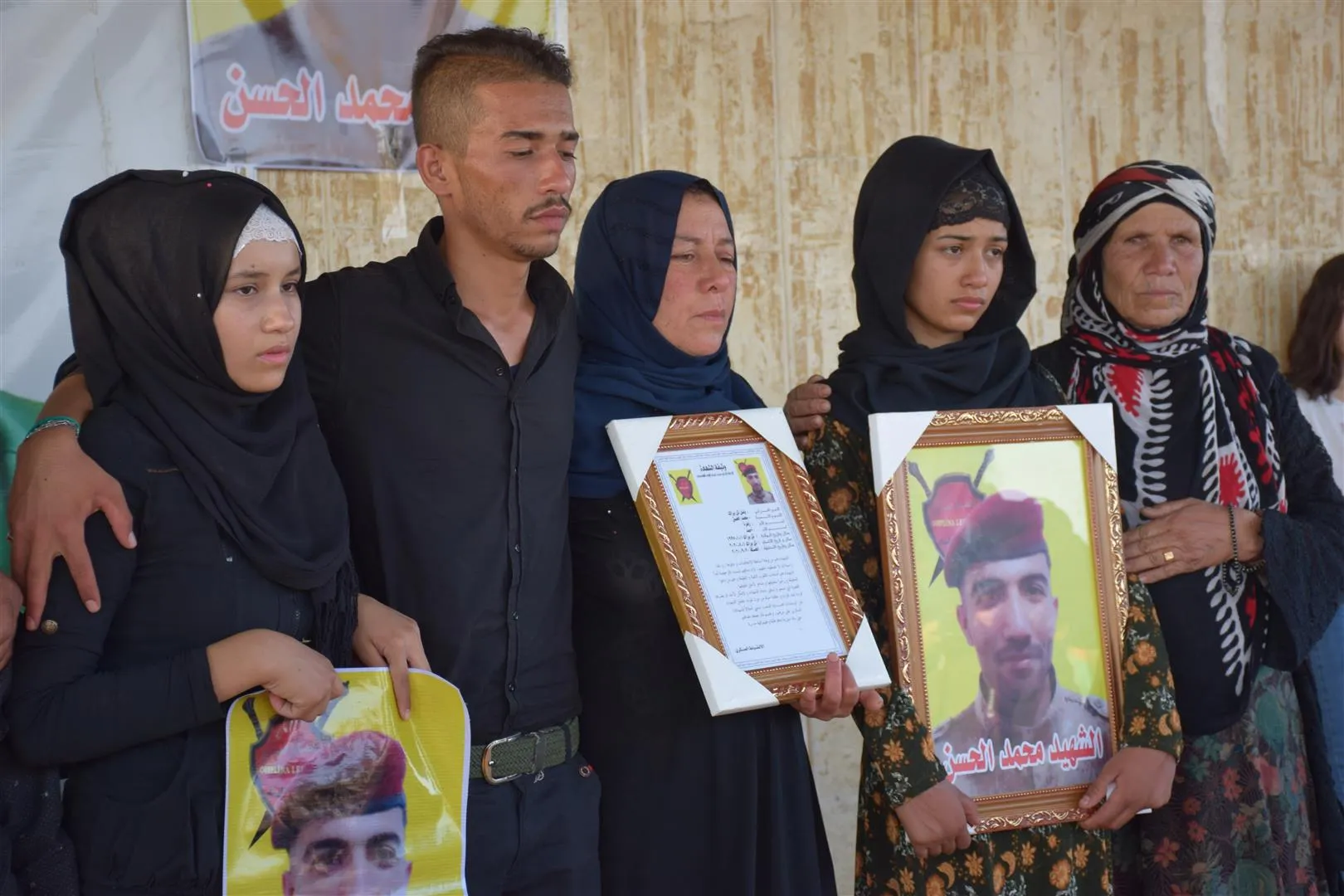 أهالي الحسكة يشيّعون جثمان الشّهيد محمد الحسن إلى مثواه الأخير