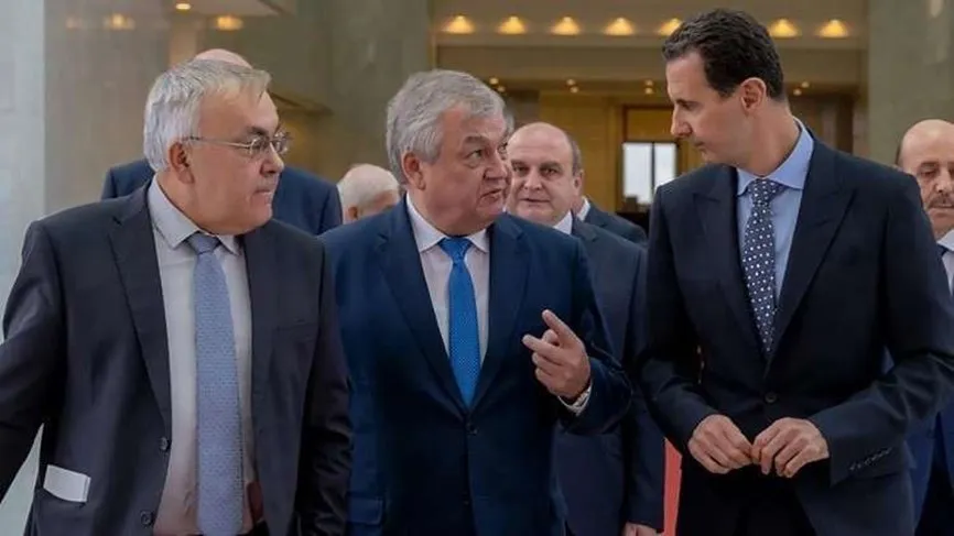 وفد روسيّ رفيع المستوى يصل إلى دمشق