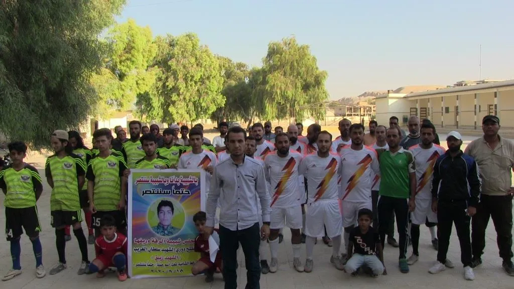 مجلس شبيبة الرقة ينظم دوري الشهيد "سلطان الغريب" بالريف الجنوبي