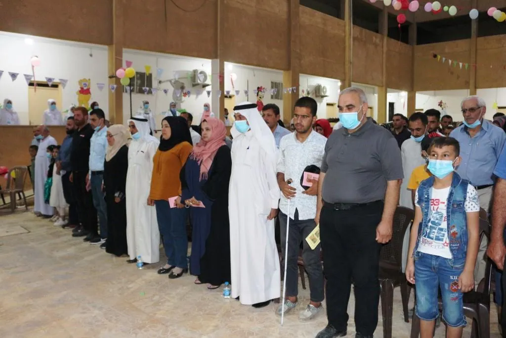 لجنة الشؤون الاجتماعية تفتتح مركزاً لتعليم الصم والمكفوفين في الرقة