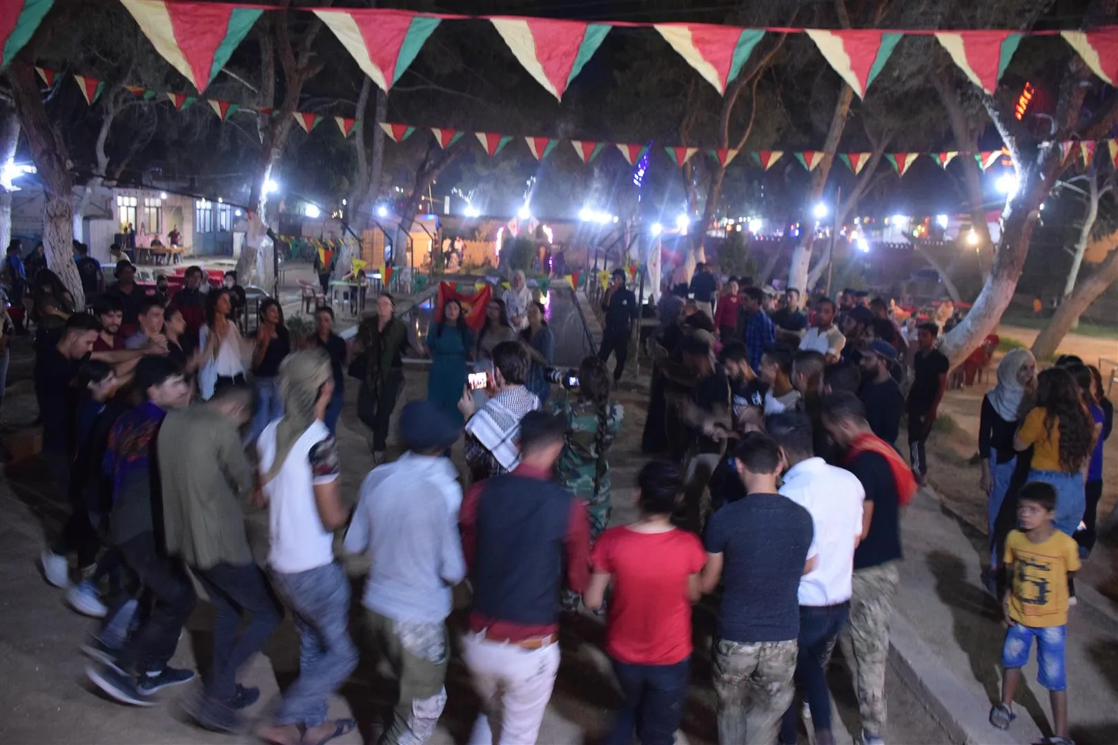 مسيرة شبابيّة في الحسكة لدعم حملة "حتماً سننتصر"