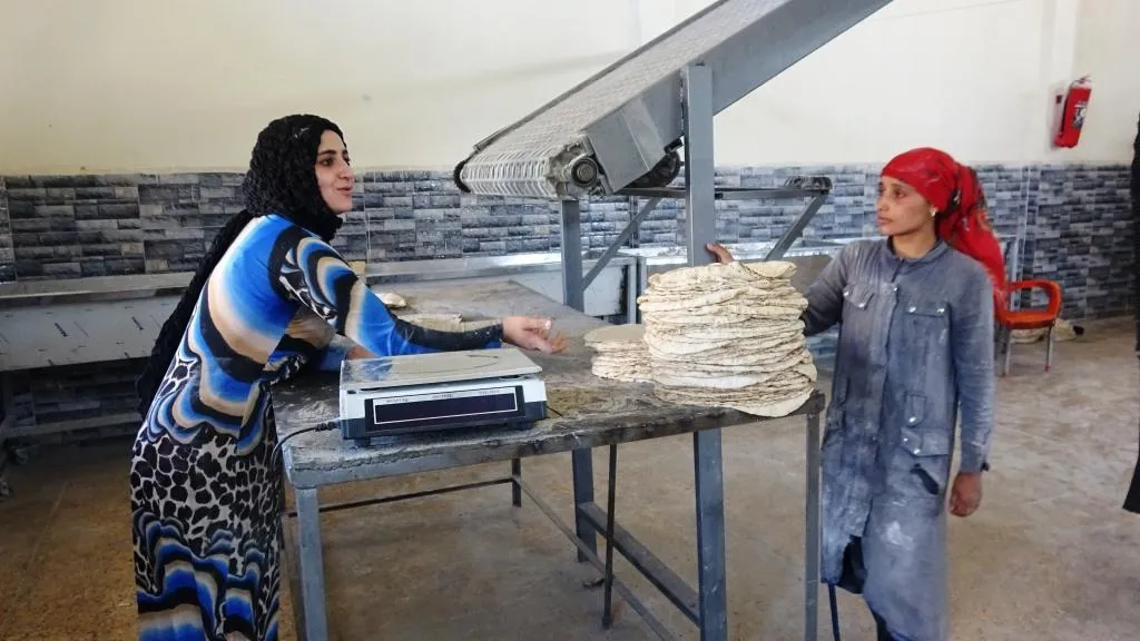 حزمة من المشاريع الاقتصادية وخطط مستقبلية جديدة لنساء الرقة