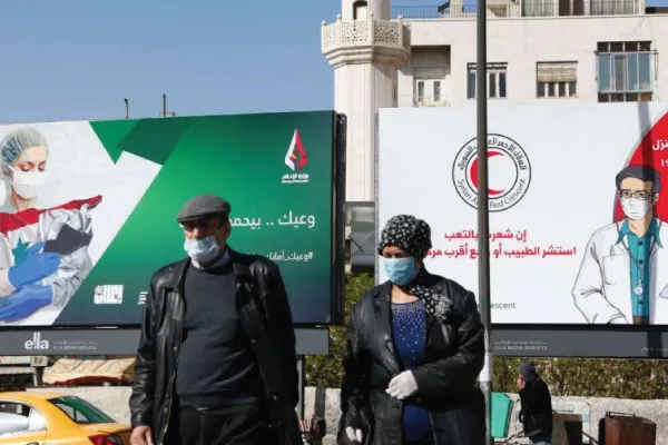 سوريا: ٤٤ إصابة جديدة و٣ حالات وفاة بفيروس كورونا
