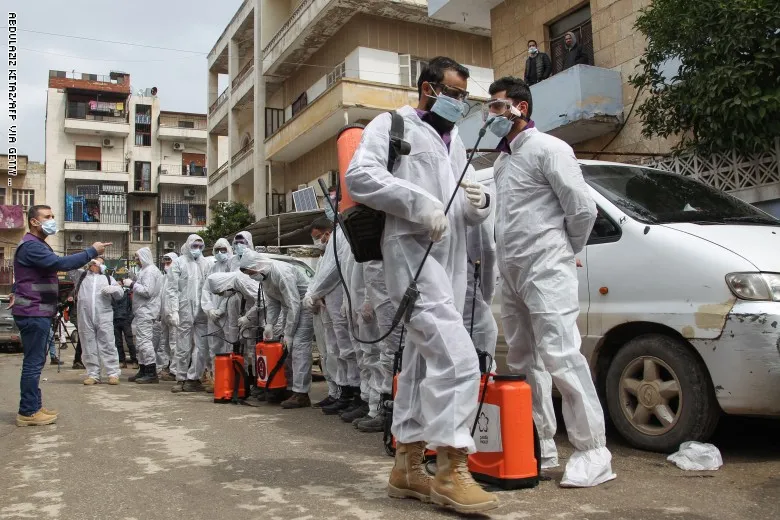 سوريا: ٤٢ إصابة جديدة وحالتا وفاة بفيروس كورونا