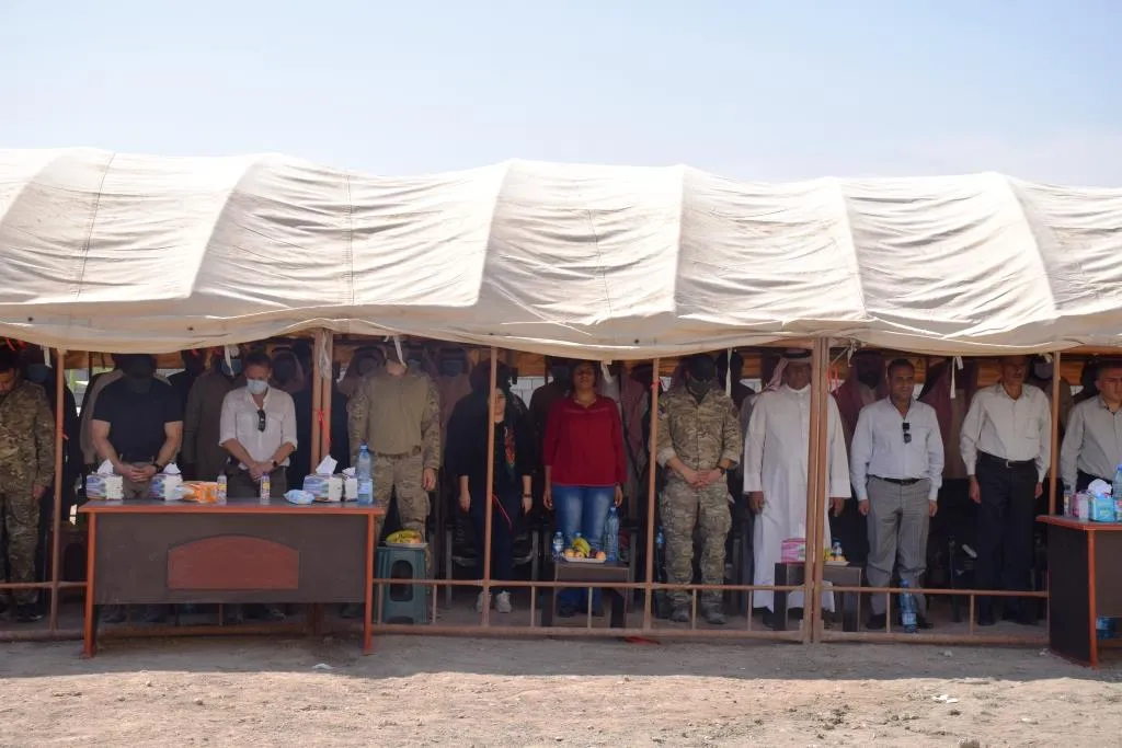 هيئة الصحة في دير الزور تضع حجر الأساس لإعادة تأهيل مشفى أبو حمام
