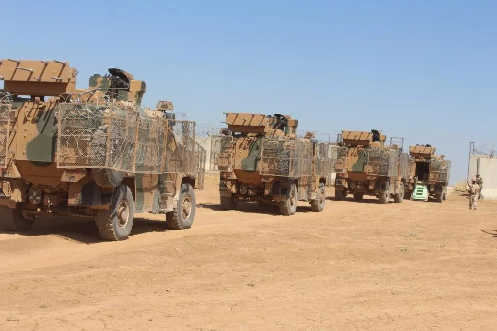 ​​​​​​​الشرطة الروسية وقوات الاحتلال يسيران الدورة الـ31 في ريف الدرباسية