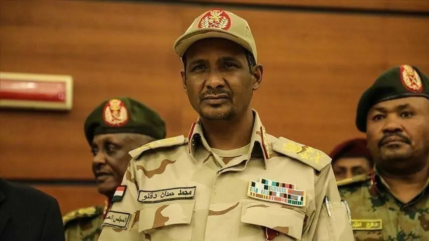 حميدتي: من مصلحة السودان إقامة علاقات مع إسرائيل