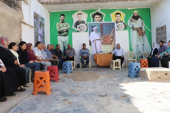 أهالي عفرين والشهباء يعزون بوفاة الشيخ خرتو حجي إسماعيل