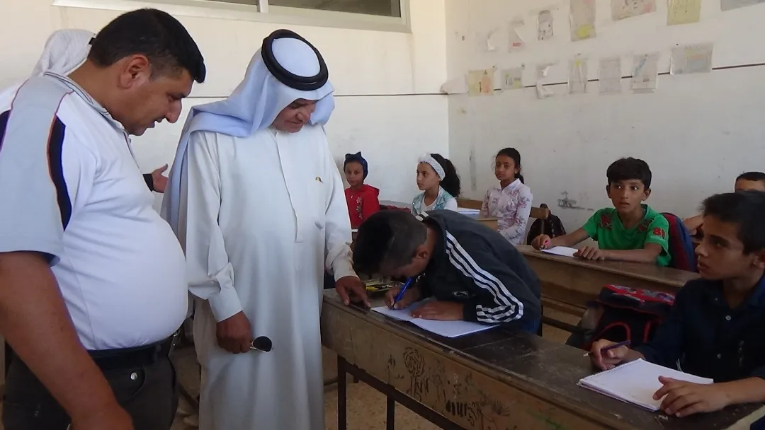 ​​​​​​​وجهاء عشائر وقبائل تل براك يؤكدون ضرورة التعاون مع الكوادر التدريسية