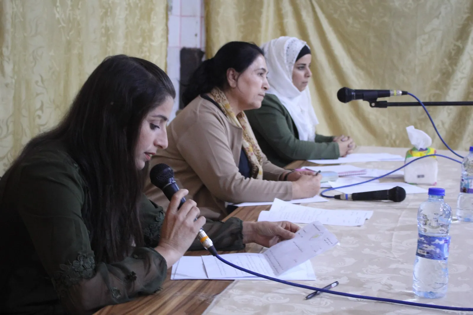 ​​​​​​​​​​​​​​​​​​​​​​​​​​​​"دور المرأة في عملية الحل السياسي بالأزمة السورية" محور ندوة في الشهباء
