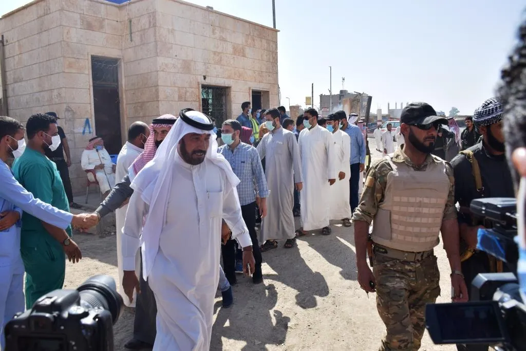 مجلس دير الزّور المدنيّ يضع حجر الأساس لإعادة تأهيل مشفى هجين