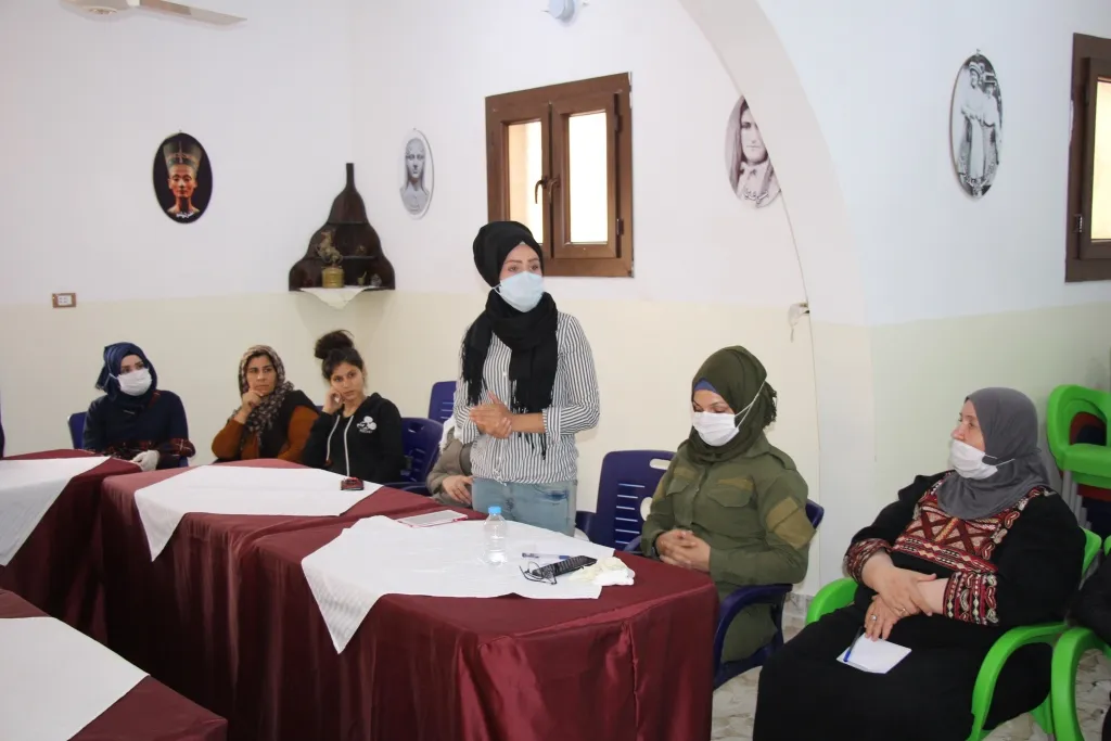 ​​​​​​​ندوة في منبج بعنوان 'المرأة رمز المقاومة والسّلام ضدّ عمليّة نبع السّلام'