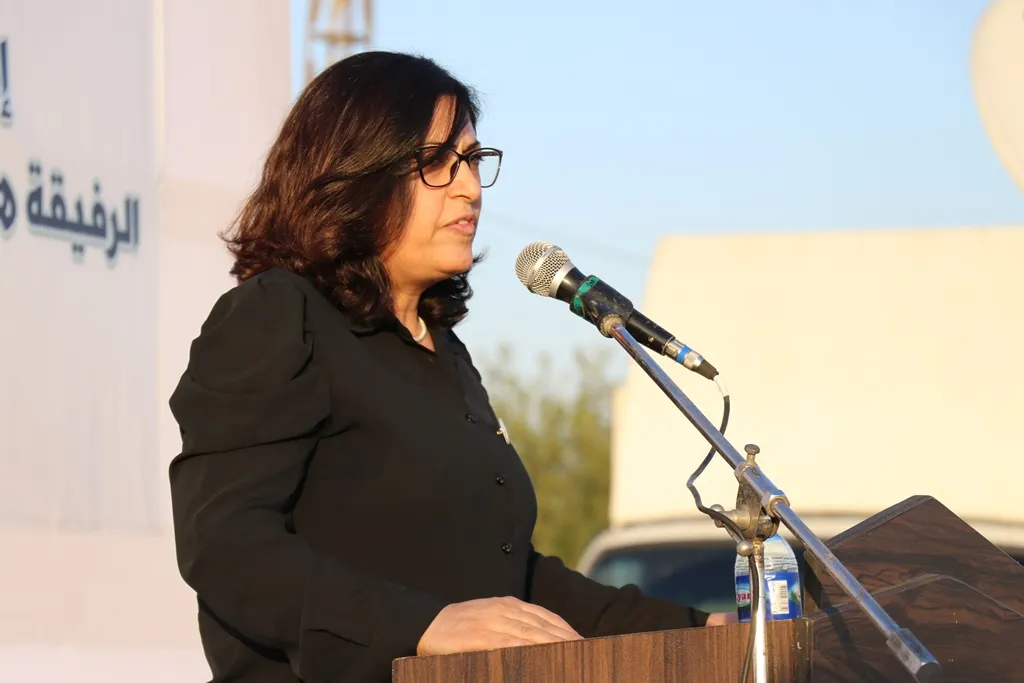 ضمن مهرجان خطابيّ إحياء الذّكرى السّنوية الأولى لاستشهاد هفرين خلف وفرهاد رمضان