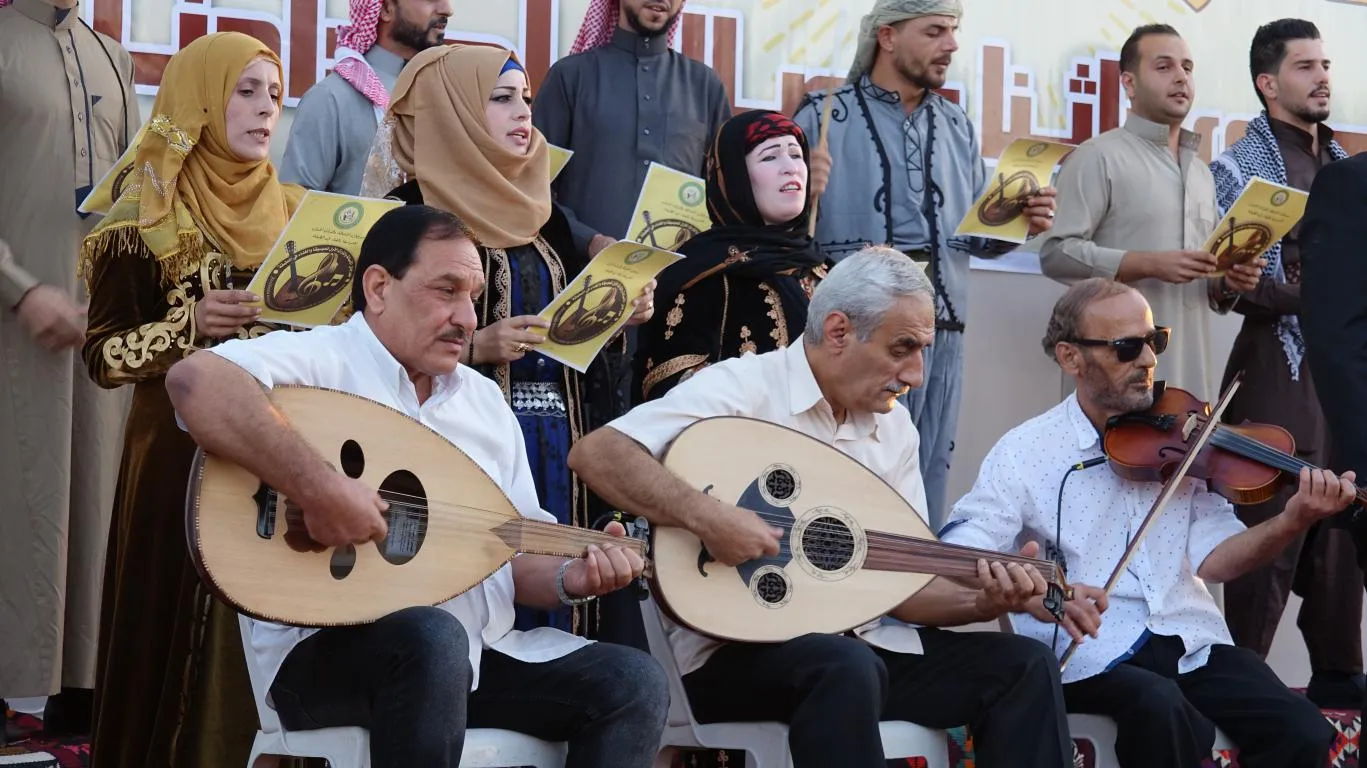 ​​​​​​​مهرجان الأصالة والتراث يطلق فعاليّات يومه الأوّل في الطّبقة