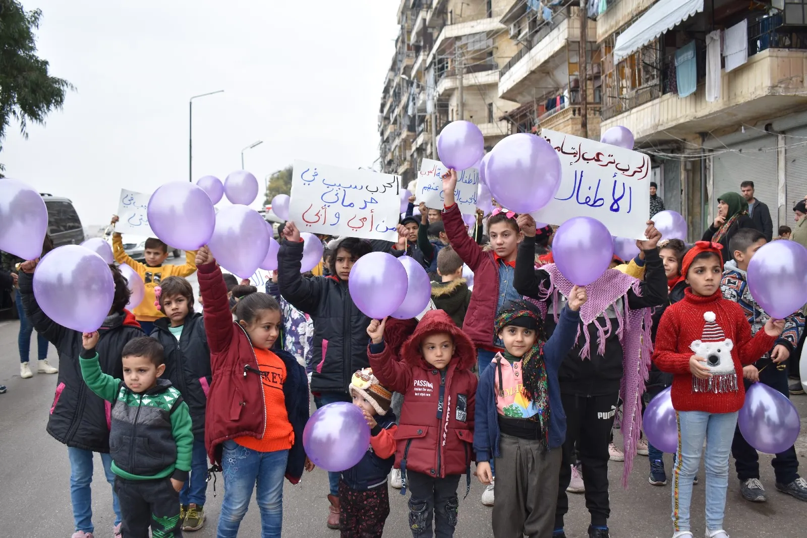 مؤتمر ستار يقيم احتفالية لأطفال حلب في يومهم العالمي