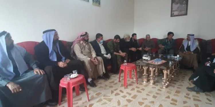 ​​​​​​​وفد من الحشد الشعبي يزور شنكال ويبدي رفضه للاتفاقية التي وقّعت بين بغداد وهولير