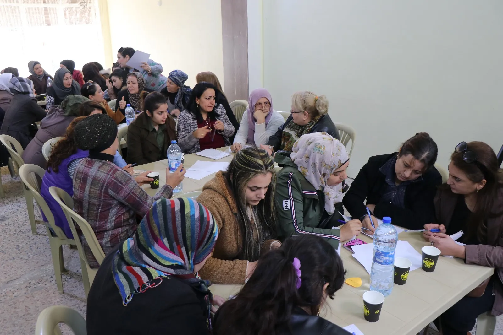 ورشة عمل بعنوان "جرائم العنف ضد المرأة" في حلب