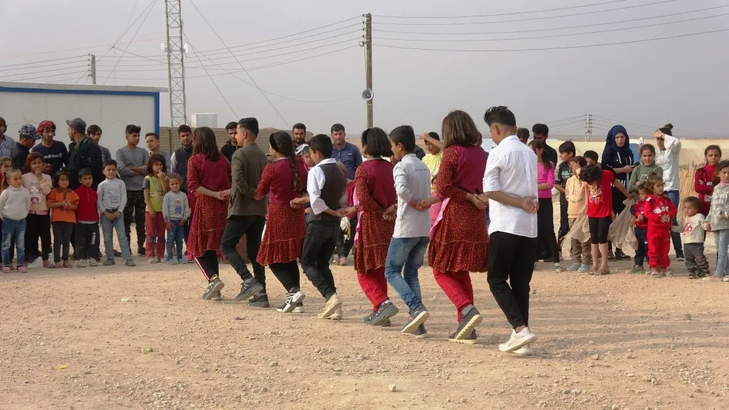 احتفاليّة ترفيهيّة في مخيّم كري سبي بمناسبة يوم الطّفل العالميّ