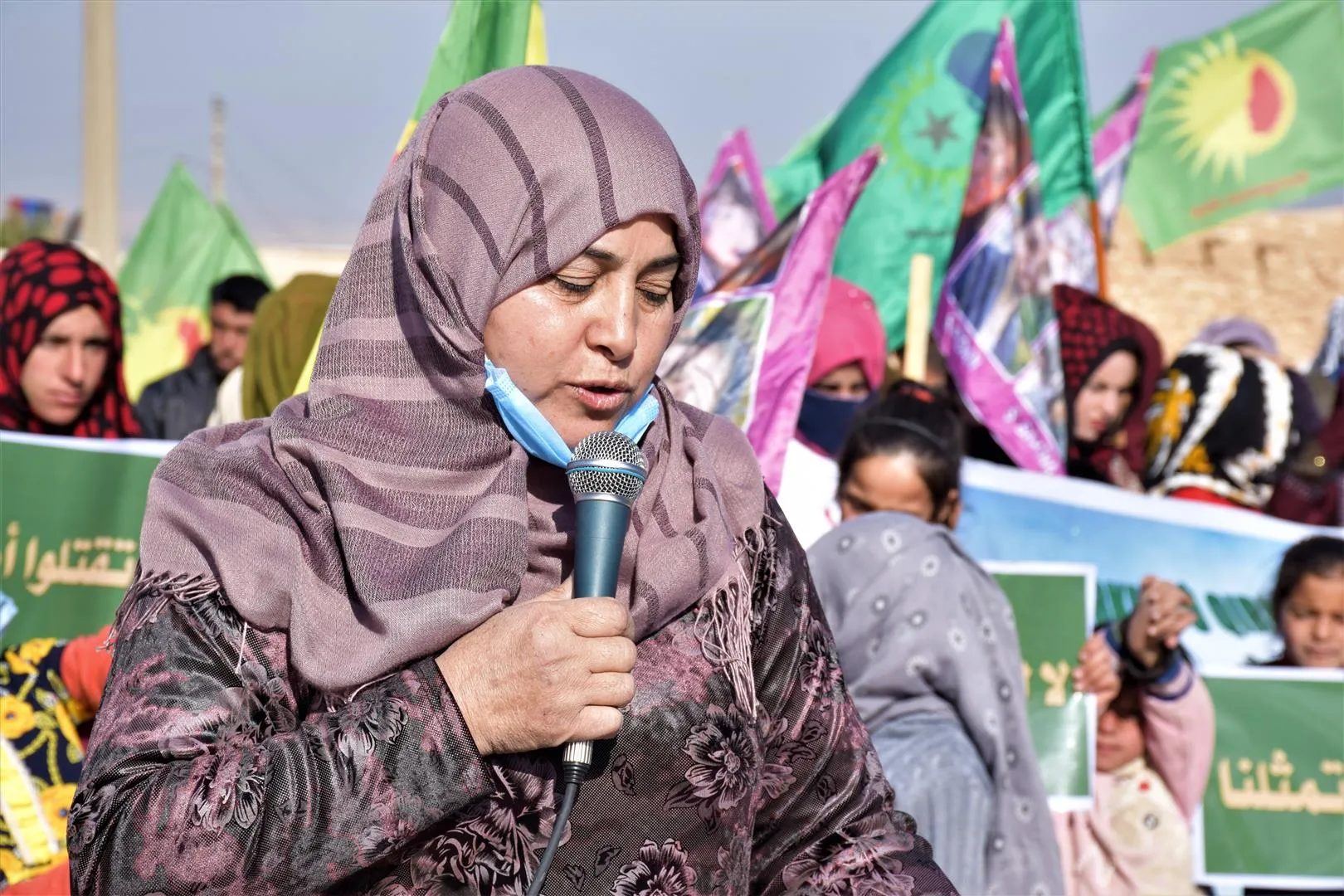 ​​​​​​​بصوت آلاف النساء.. 'لا للاحتلال والإبادة، معاً نحمي المرأة والحياة'
