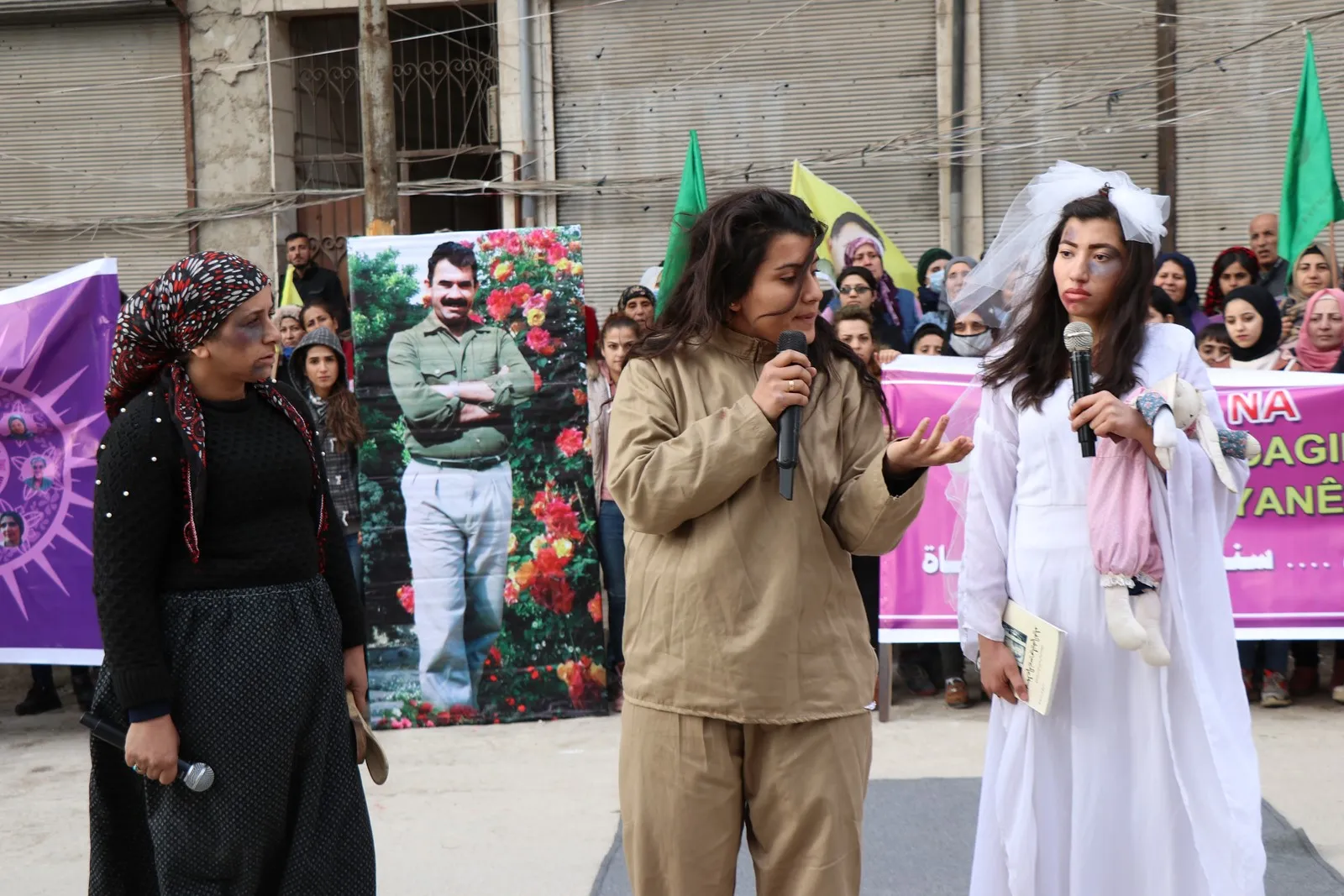 ​​​​​​​بصوت آلاف النساء.. 'لا للاحتلال والإبادة، معاً نحمي المرأة والحياة'